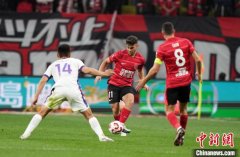 中超联赛：成都蓉城队1：2不敌天津津门虎